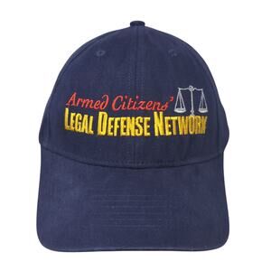 Armed Citizen's Legal Defense Network Baseball Cap Blue One Size Adjustable